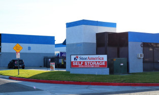 storamerica anaheim self storage facility front office exterior main